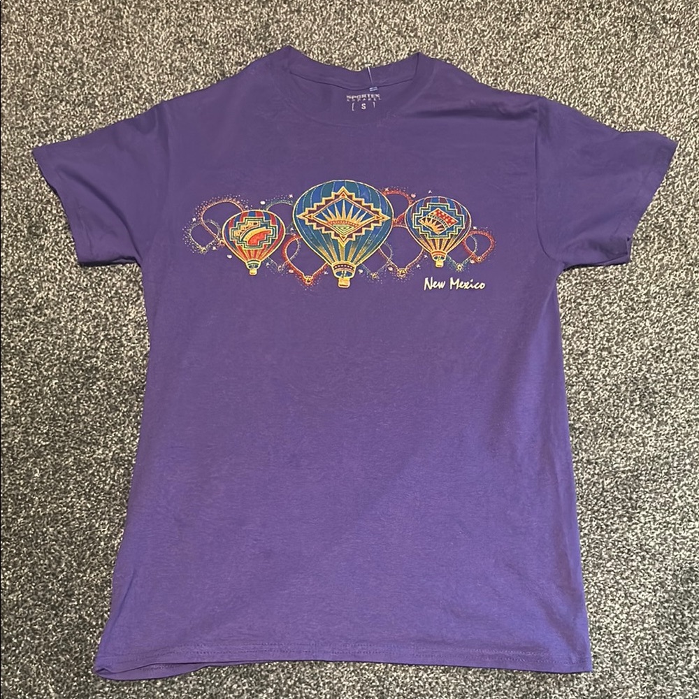 Purple New Mexico Hot Air Balloon T-Shirt